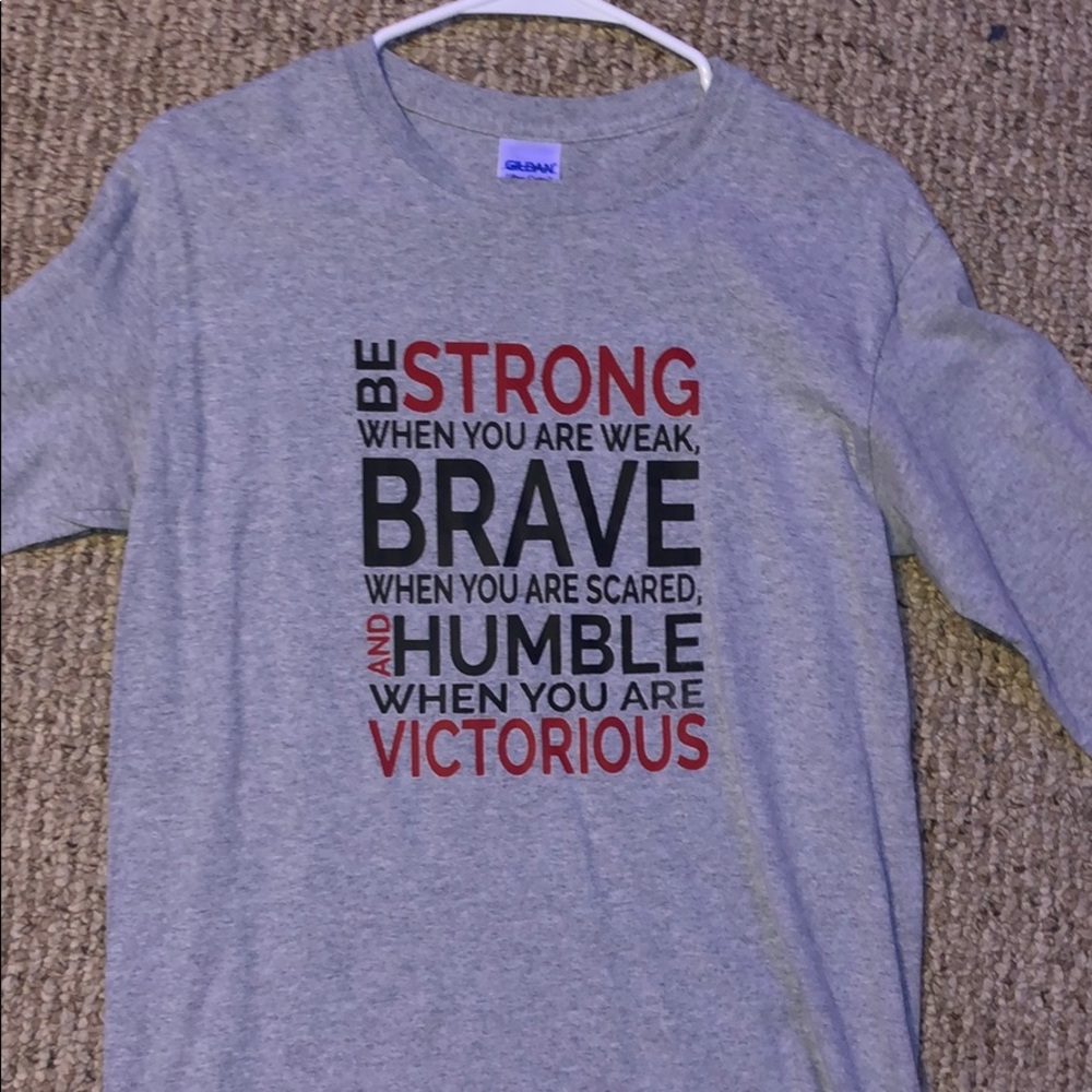 long sleeve inspirational t shirt